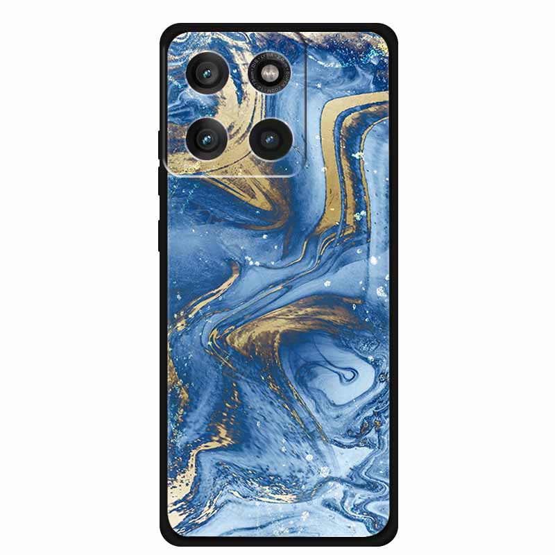 For Moto Edge 60 Pro Case XT2507-1 Coque Multi Colored Marble Pattern Soft Silicon Back Cover for Motorola Edge 60 Pro 5G Bumper