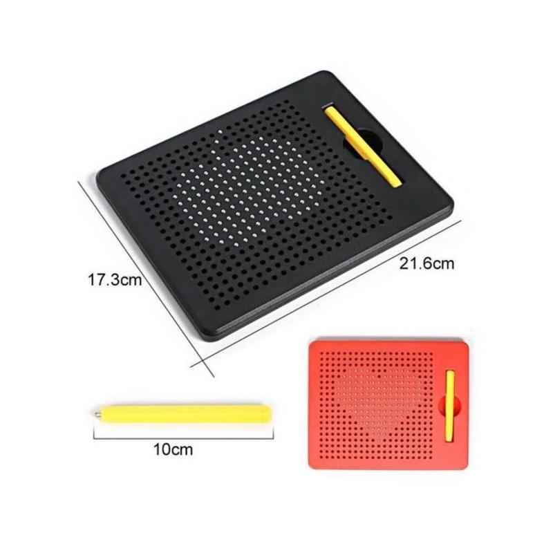 Magnetic Drawing Board Ball Sketch Pad Tablet with Magnet Pen Kids Learning Educational Toys for Children Gift Magpad Creative