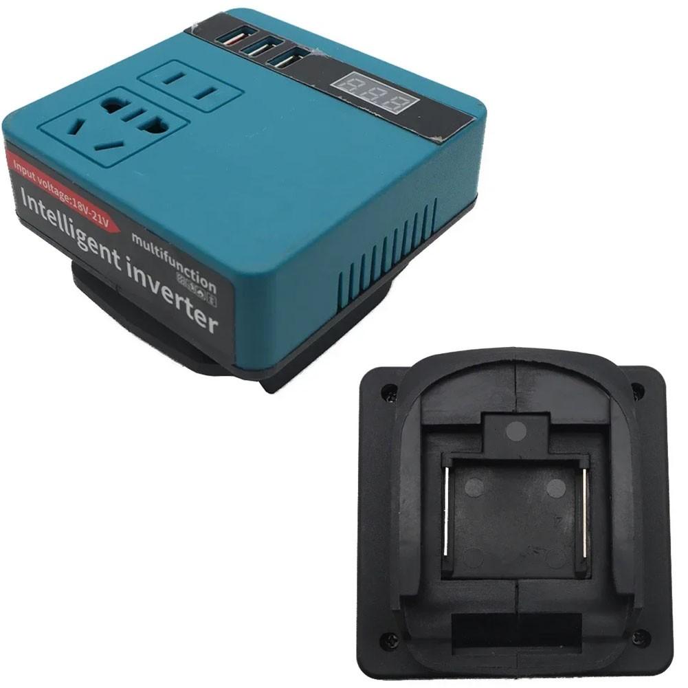 Compact 220V Lithium Battery Inverter with Real Time Current Monitoring