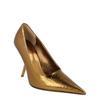 Salvatore Ferragamo Embossed Floral Eva Pumps Brown