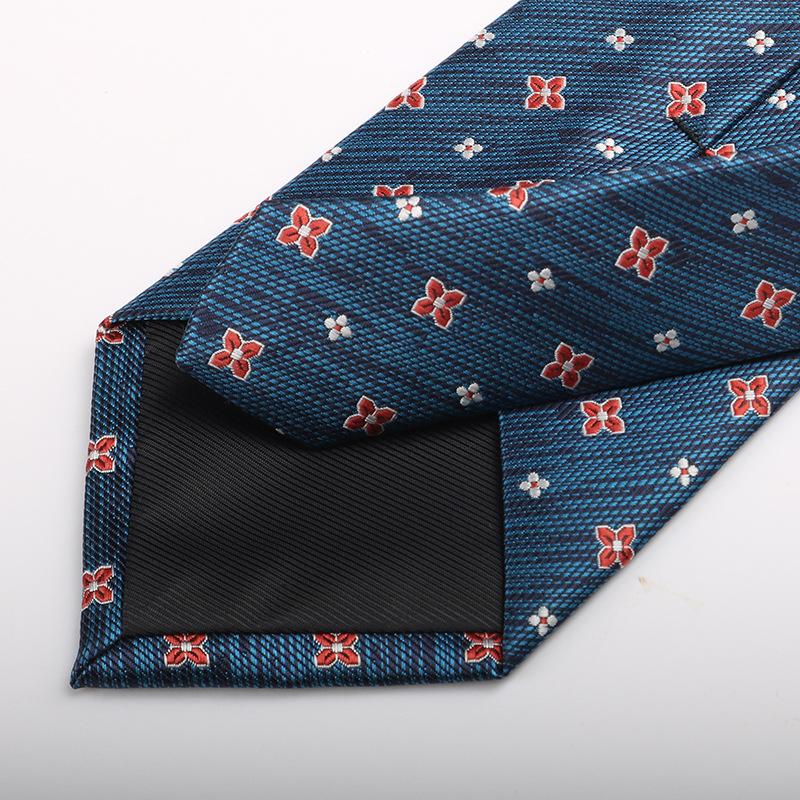 Tie Men'S Formal Wear British Retro Brown Striped 8Cm Hand Style Student Work Professional Wear