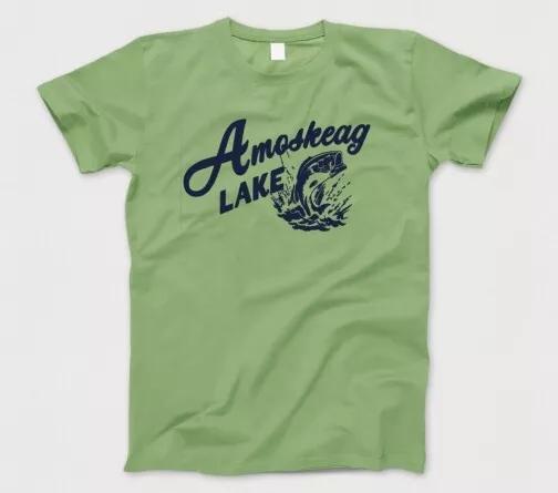 

Amoskeag Lake T Shirt 632 Retro Film Comedy Grown Ups Fishing Sandler Rock Hayek 3XL
