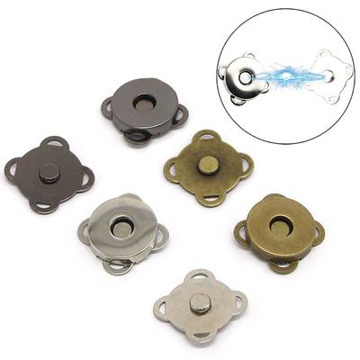 Clasp Closures For Bag,Wallet,Notebook Making Metal Adsorption Buckle DIY Accessories Buttons Snaps