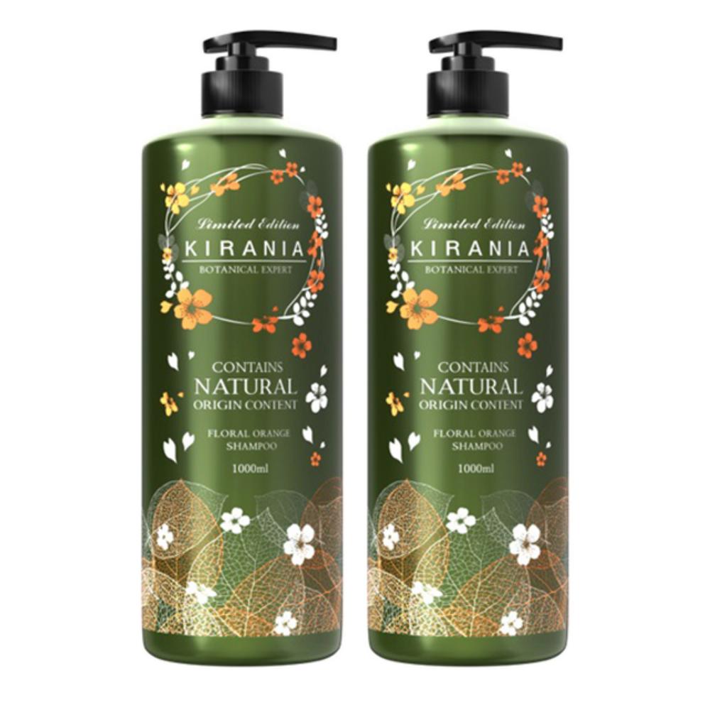 Kirania Botanical Expert Shampoo Floral Orange Scent 1L 2 pcs