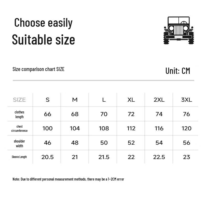 Jeep Men's American Style Breathable Short Sleeve T-Shirt