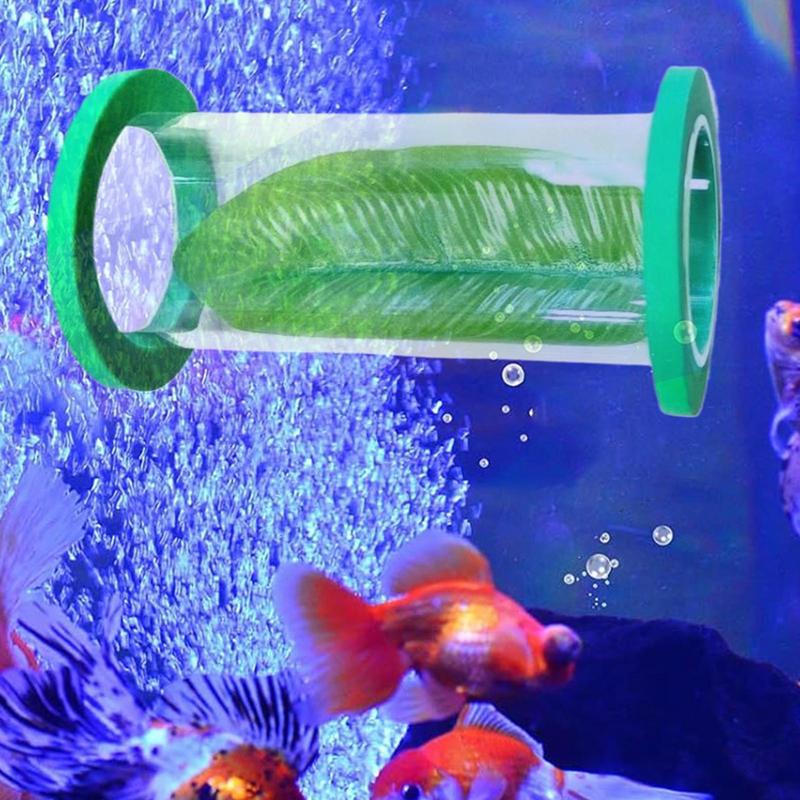 Betta Cave Betta Habitat With Leaf Floating Acrylic Tunnel For Small Fish Shrimp Guppy Enrichment Hiding Exercise Resting