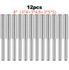 12Pcs/set Coated Cylindrical Burr  Chainsaw Sharpener Stone File Chain Saw Sharpening Carving Grinding Power Tools 3-5.5mm