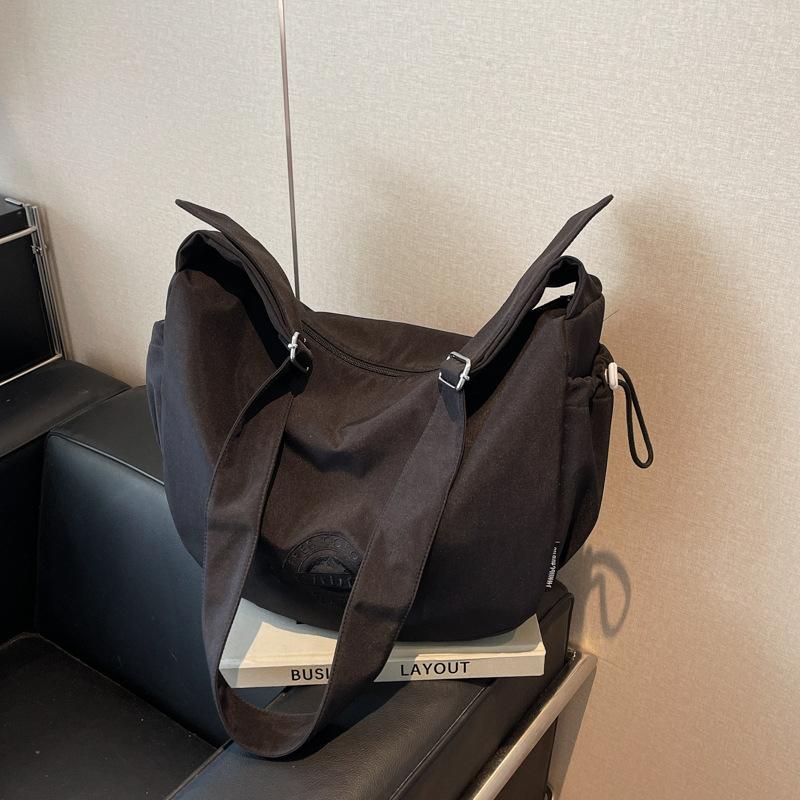 Casual Large Capacity Canvas Bag Fashion Commuter Shoulder Crossbody Bag Tote Bag Women's Bag