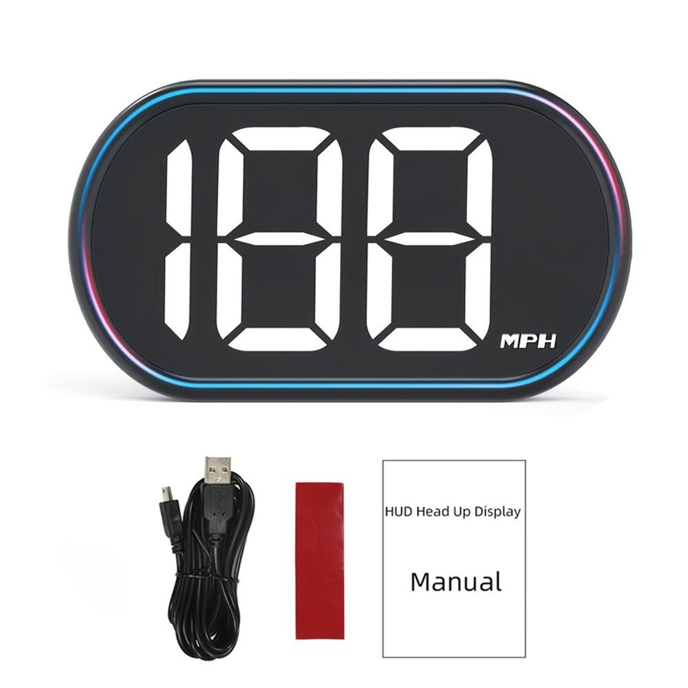 KMH/MPH GPS Car Digital Speedometer Versatile Compatibility Vehicle Speed Meter  Fit All Car