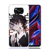 Bungo Stray Dogs Dazai Case Phone Cover for Xiaomi Redmi Note 10 9 9S 8 8T 7 5 Pro Mi 12T 11T 10T 9T 12 11 Lite A3 A2 Trend Fund