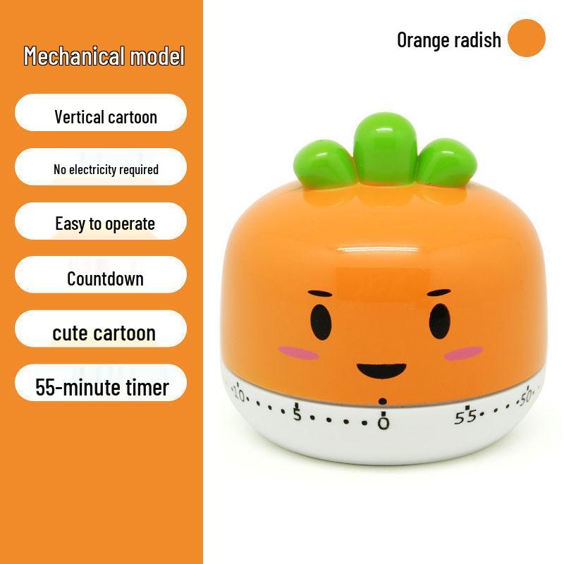 Children's Dual-Use Timer: Alarm Clock & Kitchen Reminder for Study and Self-Discipline