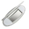 LHD RHD 3 Colos Car Interior Sun Visor Vanity Mirror Cover Upgrade For BMW MINI R55R56 R60 2007-2014 511673168333 511673168334