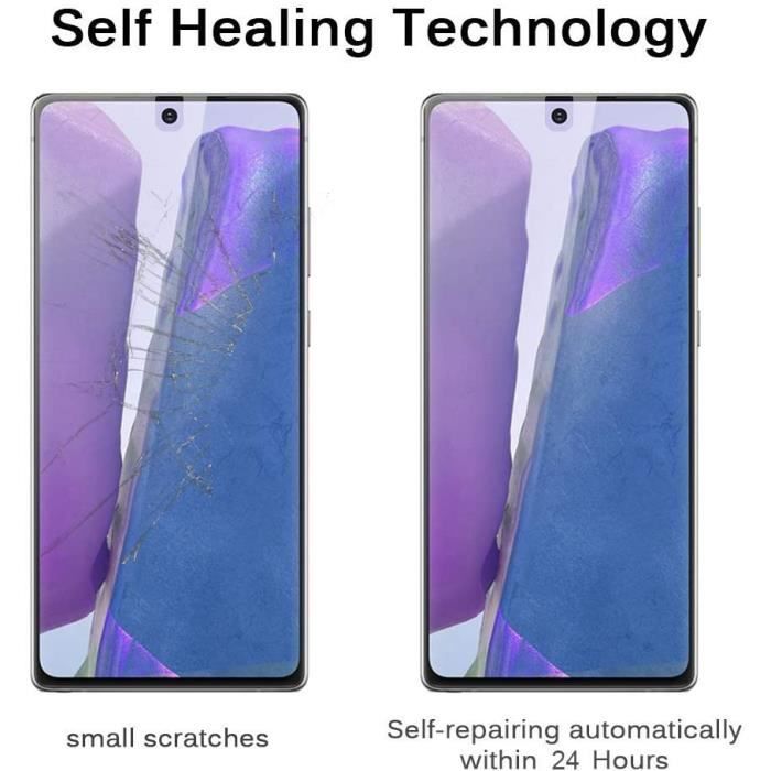 Film Protecteur - LittleMonkey - Samsung Galaxy Note 20 - 3 Pièces - Auto-guérison - Ultra-Mince