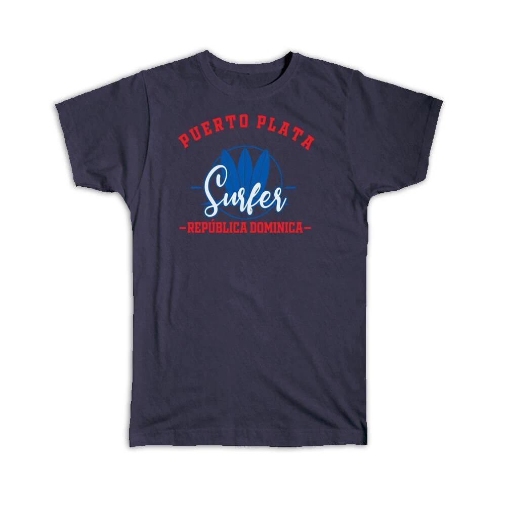 

Gift T-Shirt : Puerto Plata Dominican Republic Surfer Tropical Souvenir Travel XL