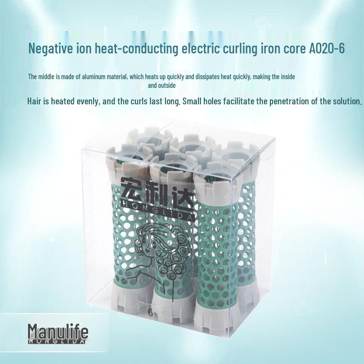 Aluminum Core Electric Curling Iron - Korean Cold Wave Rods, Standard Perm Rods, Hairdressing Tools for Salons.