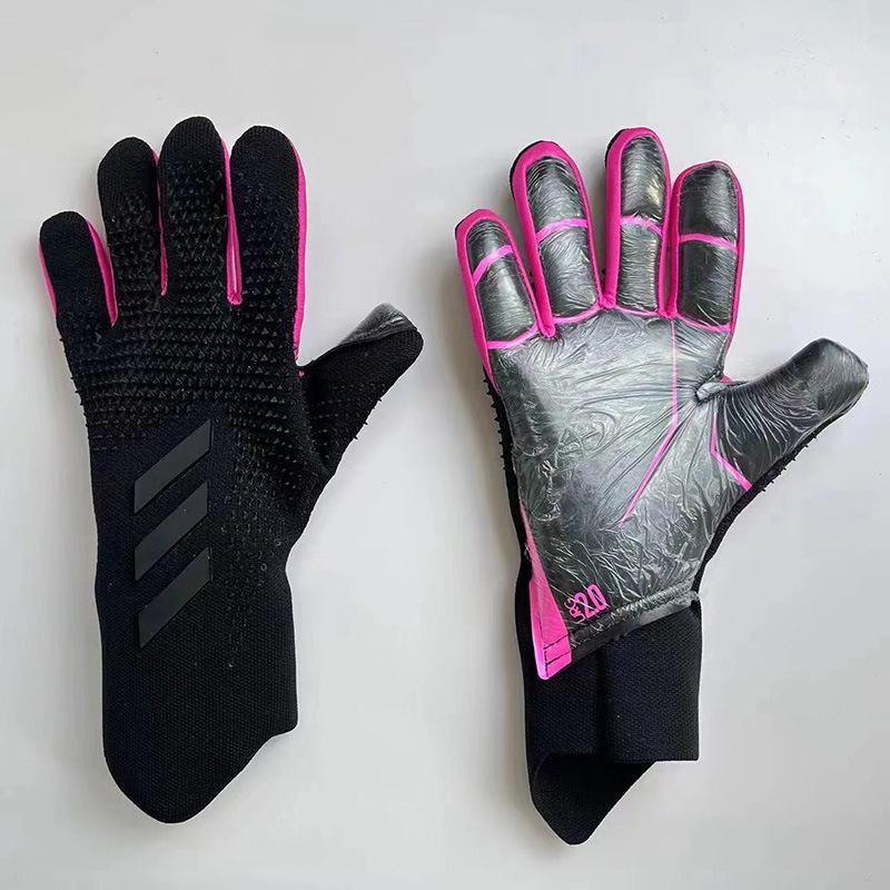 Goalkeeper Gloves: Breathable, Thickened, Wear-Resistant with Finger Protection for Adults & Children.
