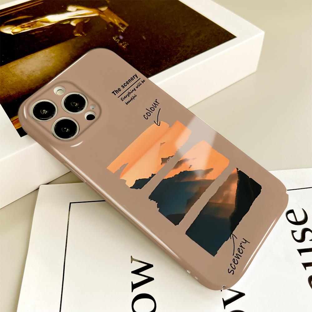 All-inclusive Film Phone Case Cartoon Fashion Design Hard Shell Full Cover Camera Protection Case for iPhone Samsung Xiaomi Poco Redmi Huawei Honor
