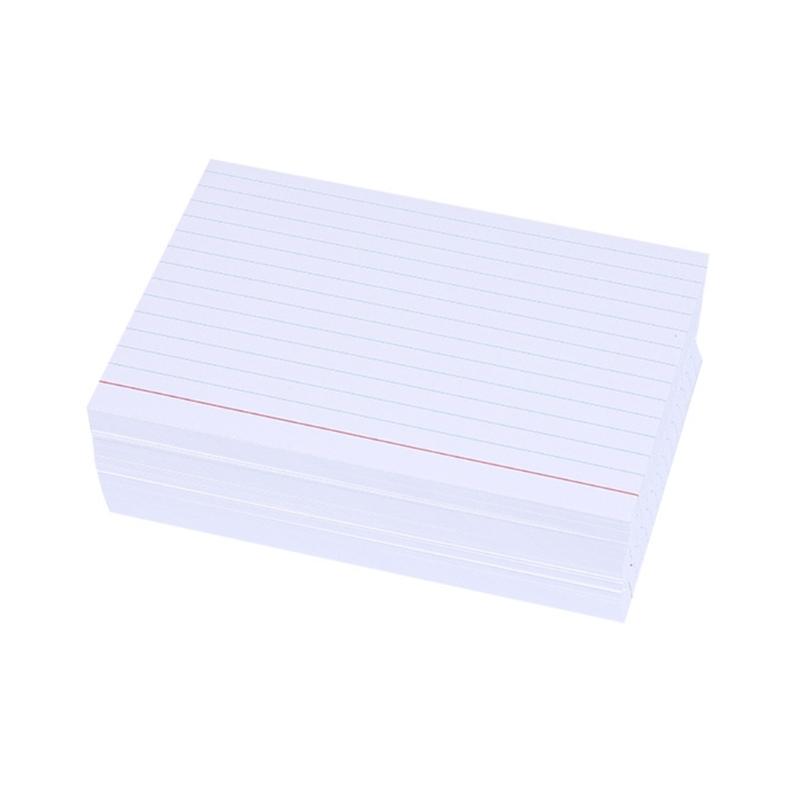 

300 Sheets Index Cards Lined Flashcards Vocabulary Cards Presentation Cards Studying Notes for Office School Home