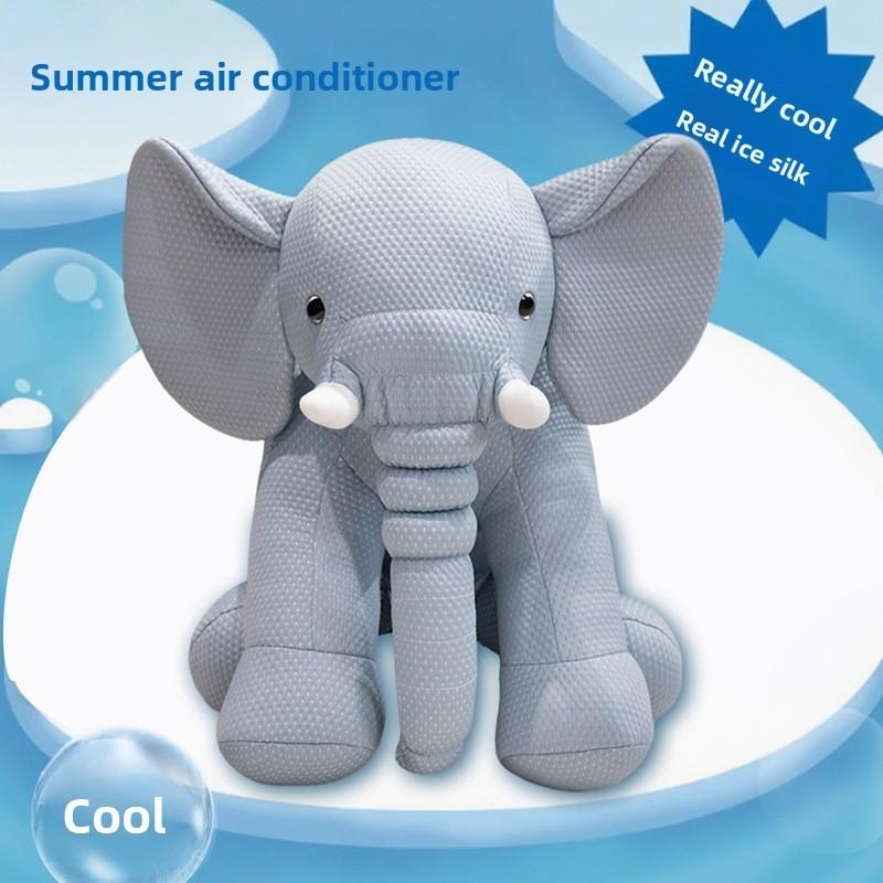 Plush Elephant Toy With Pp Cotton Filling For Kids Baby Sleep Comfort