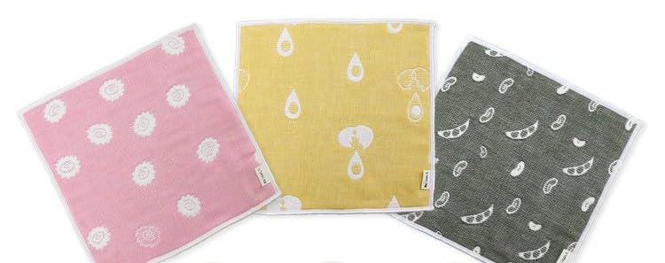 

Мини-набор полотенец Марлевые полотенца для рук для детского сада и Сделано в Идеально для и Школьные принадлежности maison.c 3 штуки (J Набор) Детский сад, Япония, Поступление,