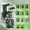 Huepar Fine-tuning Bracket Laser Level Mount, Multifunctional Magnetic Pivoting Base with Adjustable Spring Clip, 360° Rotation-alternative to a