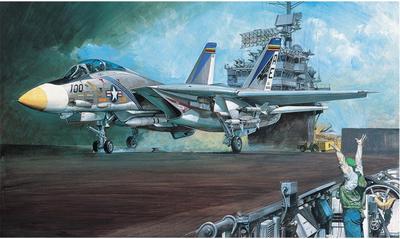 Academy 1/72 Scale Model Kit 12563 USN F-14A VF-143 "Pukin Dogs" by ACADEMY HOBBY MODEL KITS