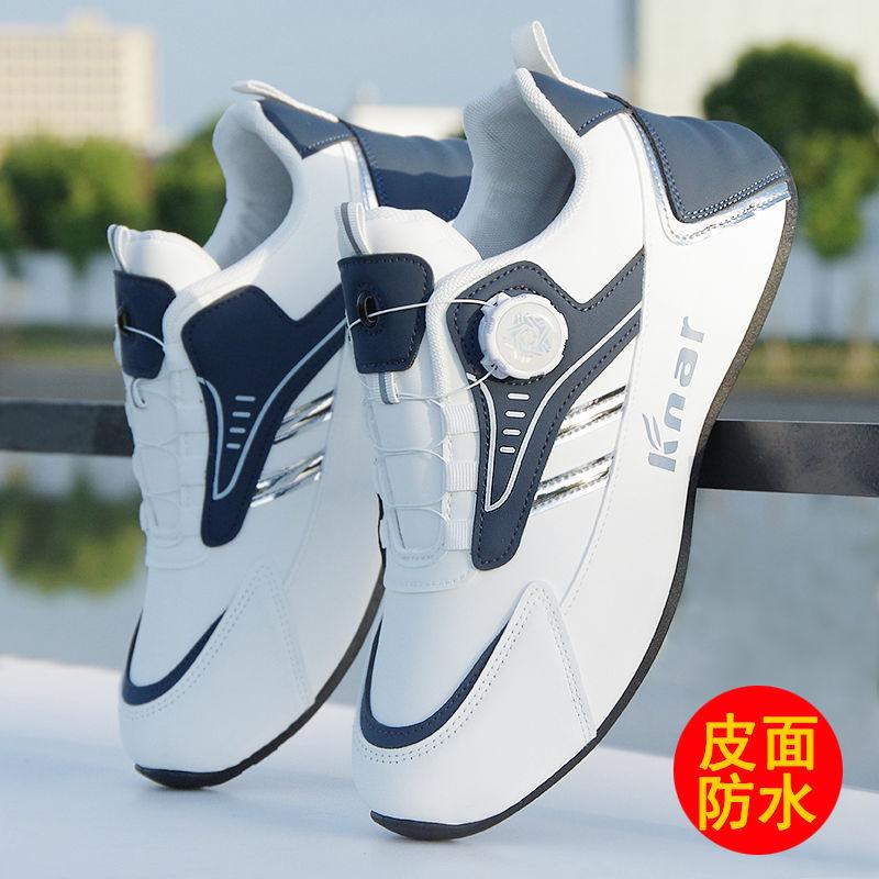 

Мужская обувь, спортивная обувь, осень 2024, новые кожаные водонепроницаемые и нескользящие кроссовки для бега, мужская легкая обувь для отдыха и путешествий 39