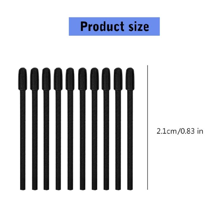 Plastic Nibs Set 10Pcs Ergonomic Clip for For Pen 3 PTK470 PTK670 PTK870 Graphics Tablets Digital Creation