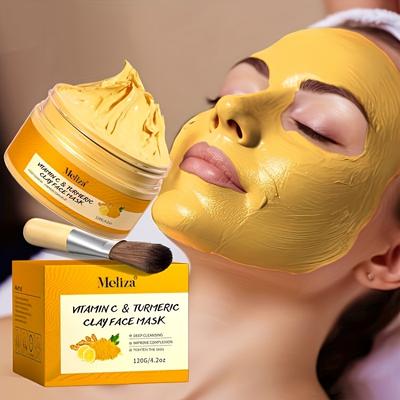 Turmeric Mud Mask OEM Skin Rejuvenation, Brightening Skin Tone, Improving Dullness, Deep Cleansing Mask