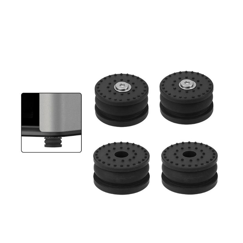 3D Printer Shock Absorption Silicone Feet Anti Vibration Pads Quiet Operation For High Precisions Printing