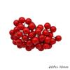Red Theme Artificial Flower Cherry Stamen Berries Bundle DIY Christmas Decoration Wedding Cake Gift Box Wreaths Xmas Decor