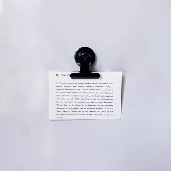 Metal Clip Refrigerator Magnet Heavy Duty Strong Magnetic Clip Memo Note Holder Fridge Magnet Home Kitchen Office Whiteboard Locker Accessories