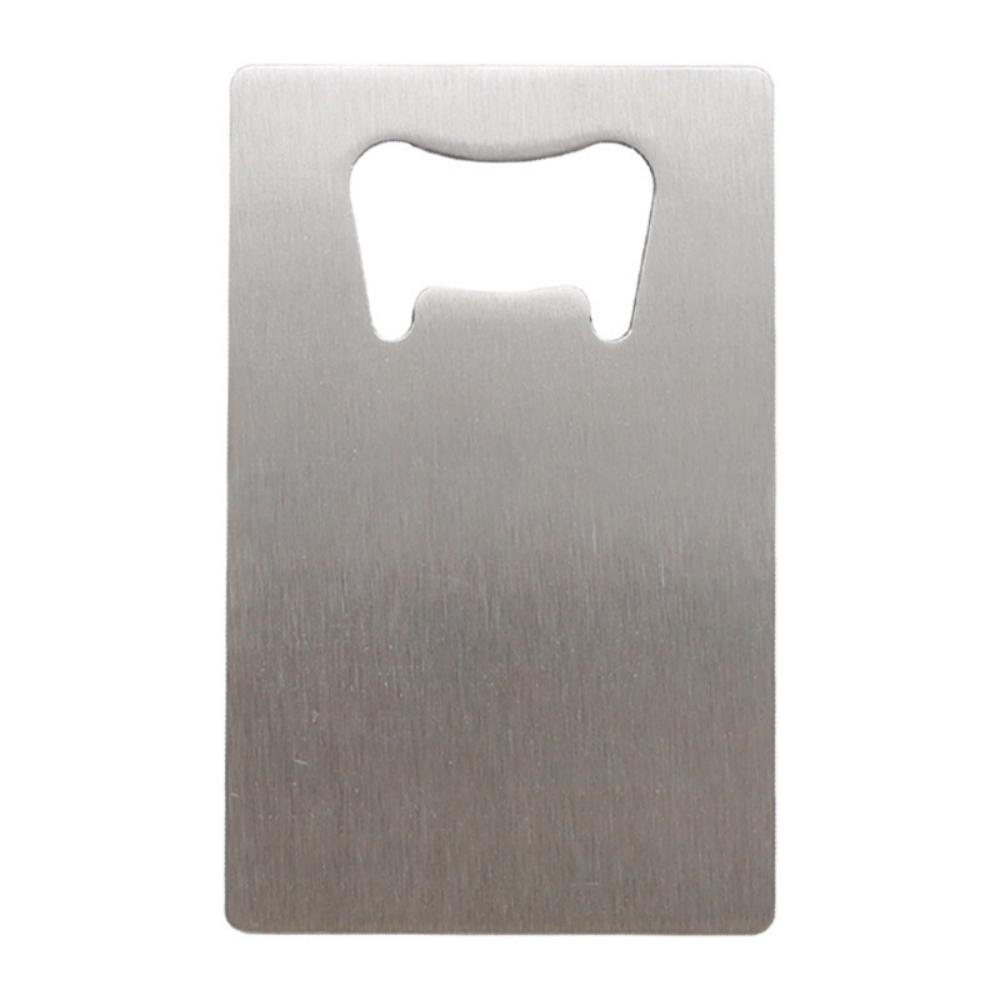 

40pcs Stainless Steel Credit Card Size Bottle Opener for your wallet cooler