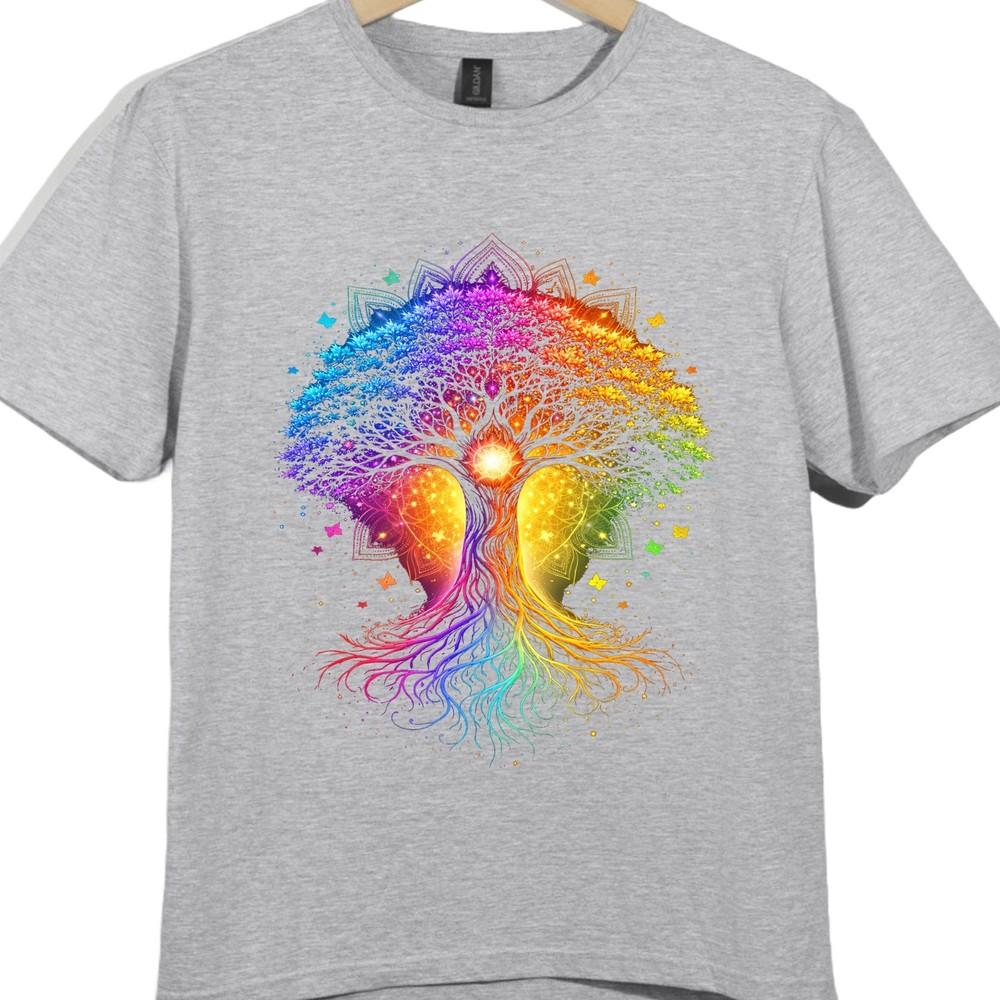 Tree Of Life TShirt Unisexdala Yoga Meditation Hippie Boho Lover Gift Graphic Tee