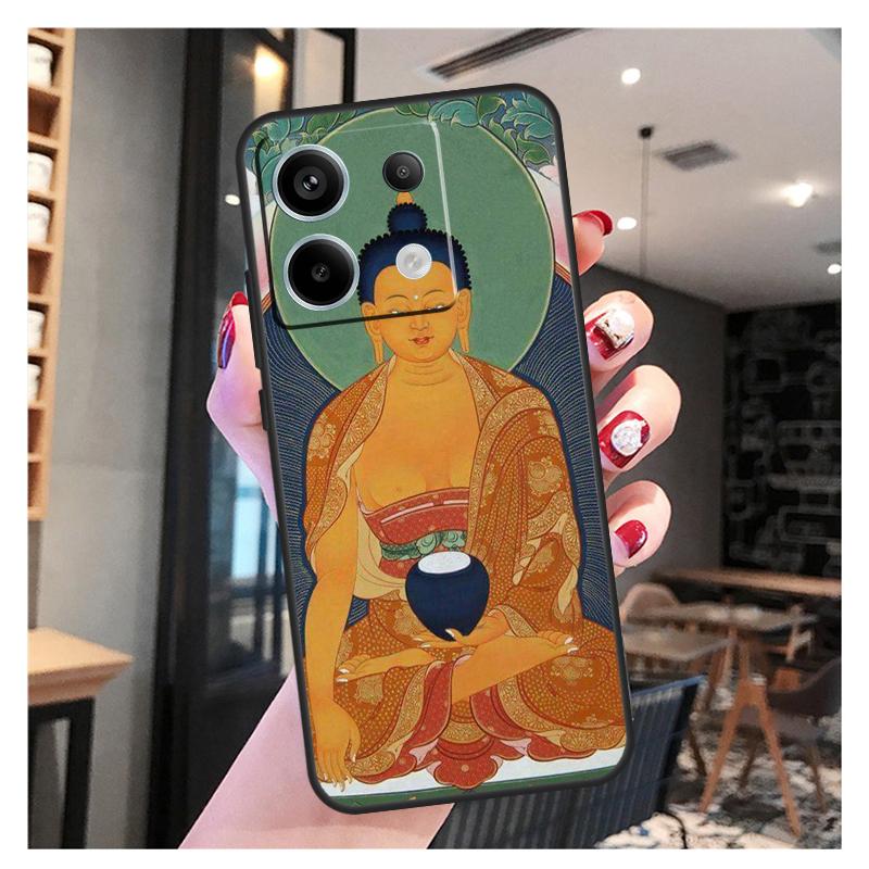 Shakyamuni Buddha Case For Xiaomi Redmi Note 11 9 10 12 13 Pro Plus 12S 11S 10S 9S Redmi 12 10C 12C 13C Cover
