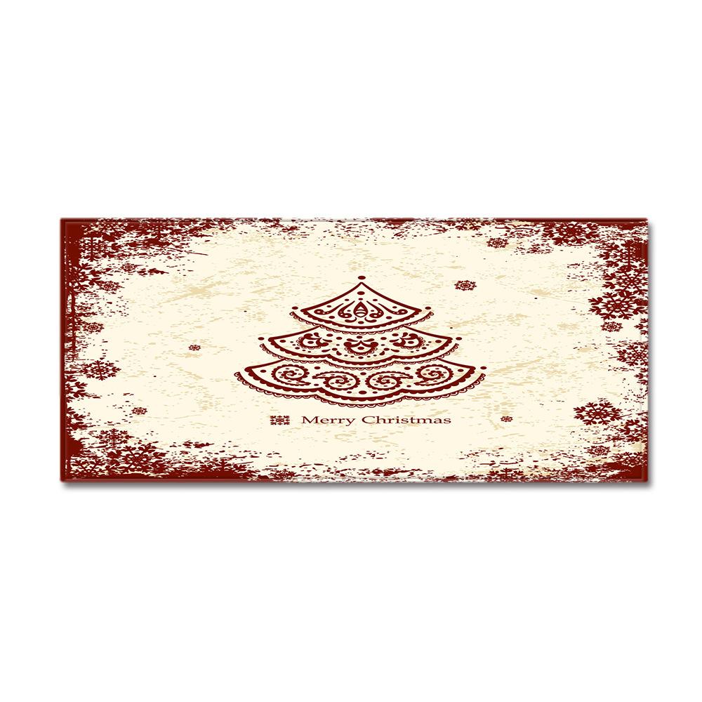 Christmas Kitchen Sand Carpet Doormat Long Floor Mat