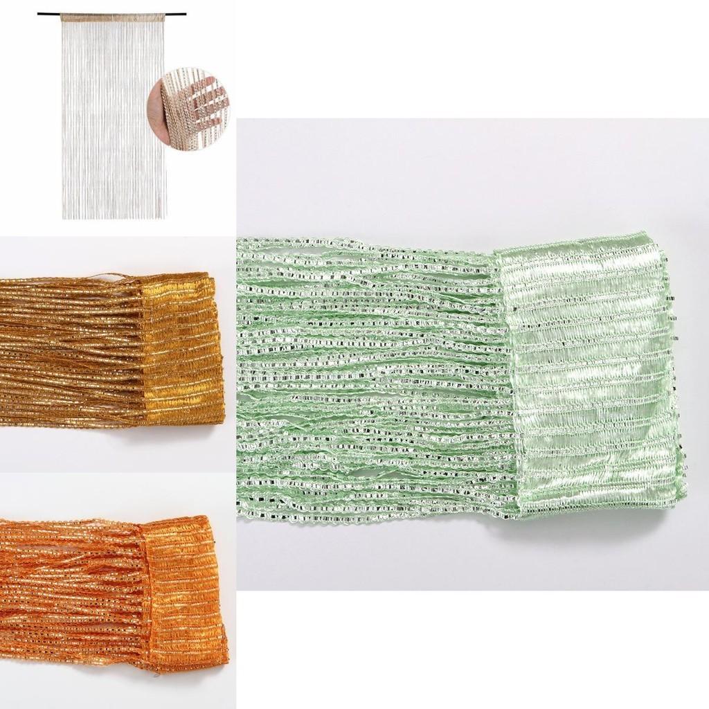 Luxurious Tassel Hanging Curtain For Door And Window With Elegant String Design