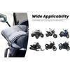 Motorcycle Handlebar Muffs Gloves Riding Cycling Mittens For Scooter E-Bike Snowmobile ATV Cold Weather Waterproof Windproof Thermal Gloves With