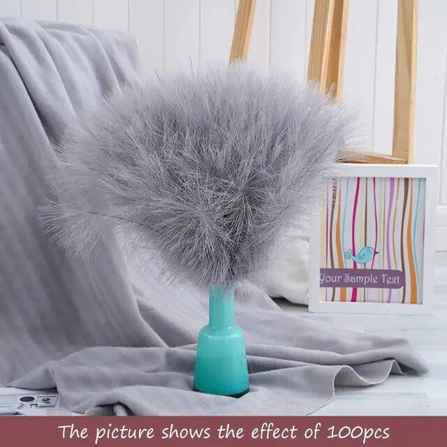 

42 см Пухнасті Пампаси Трава Бохо Декор Штучна Квітка Підроблена Рослина Очерет Імітація Весілля Прикраса Дому Барвисті Пампаси 10PCS