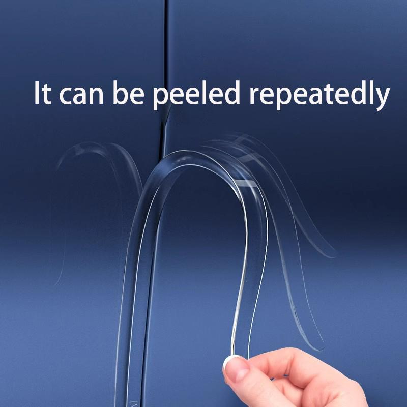 Door Anti-collision Strip Anti-collision Protection Door Border Scratching Strip Bumper Body Exterior Automotive Supplies