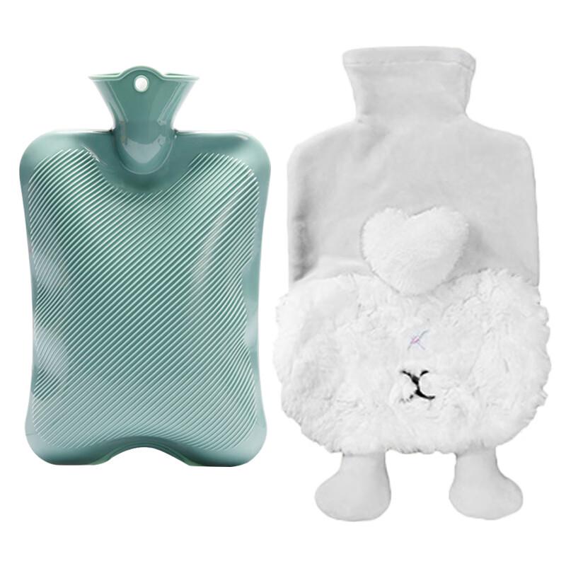 2000ml Water-Filled Hot Water Bottle with Cozy Cover