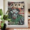 MF DOOM Arazzo da Parete Fai-da-te Appeso Tarocchi Tappeti da Parete Hippie Arredamento per Stanza e Casa