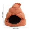 Warm Cap Poop Hat Poop Shape Plush Poop Hat Gag Gift Funny Poop Hat  Cosplay