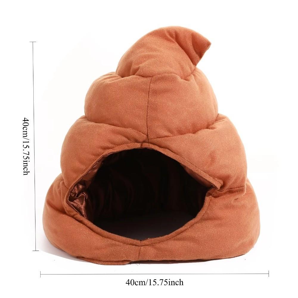 Warm Cap Poop Hat Poop Shape Plush Poop Hat Gag Gift Funny Poop Hat  Cosplay