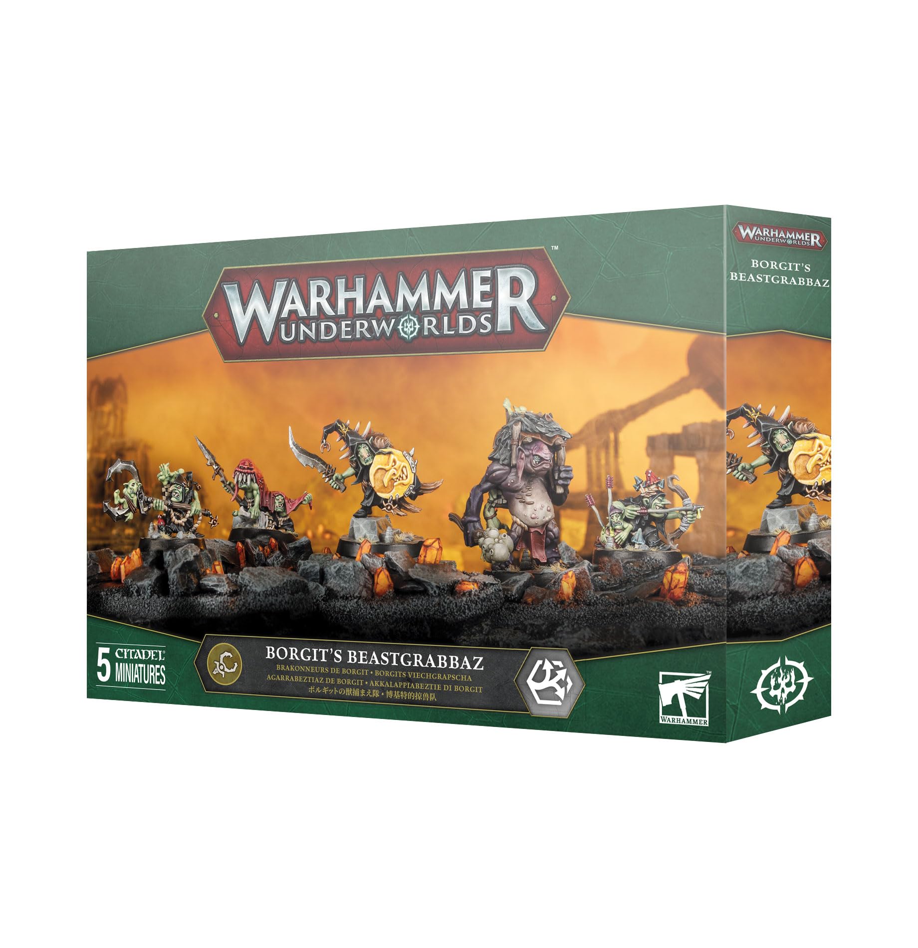 Подземные миры Warhammer: Зверь Боргица Хвататель