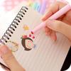 3 Pack Cute Candy Color Kawaii Highlighter Ink Stamp Pen Creative Marker School Supplies Office Stationery (Random Colors)