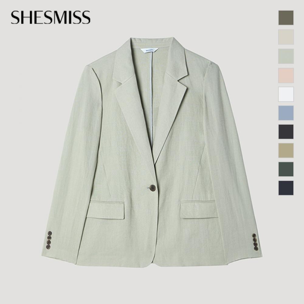 [Ona S miSS] Lněné sako na míru Swwjkp22010