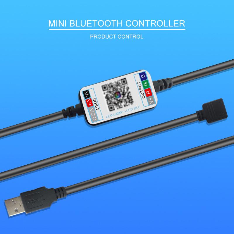 LED Mini RGB Bluetooth USB Controller with Mobile App