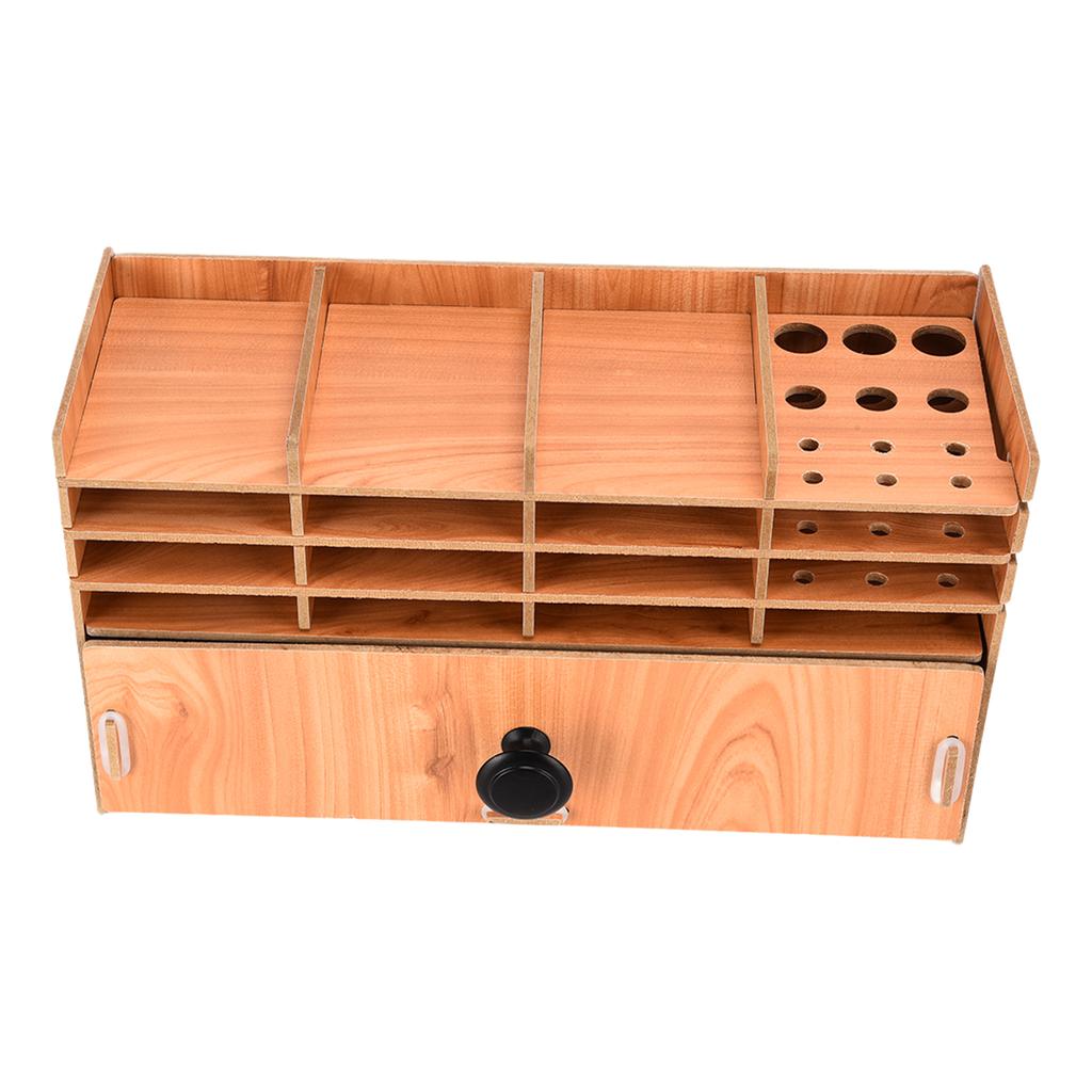 Strass Aufbewahrungsbox DIY Holz Mehrschichtige Fächer Strass Werkzeug Organizer für Strasssteine Ohrringe Halsketten