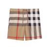 Burberry Men Check Swim Shorts Archive Beige 80226471
